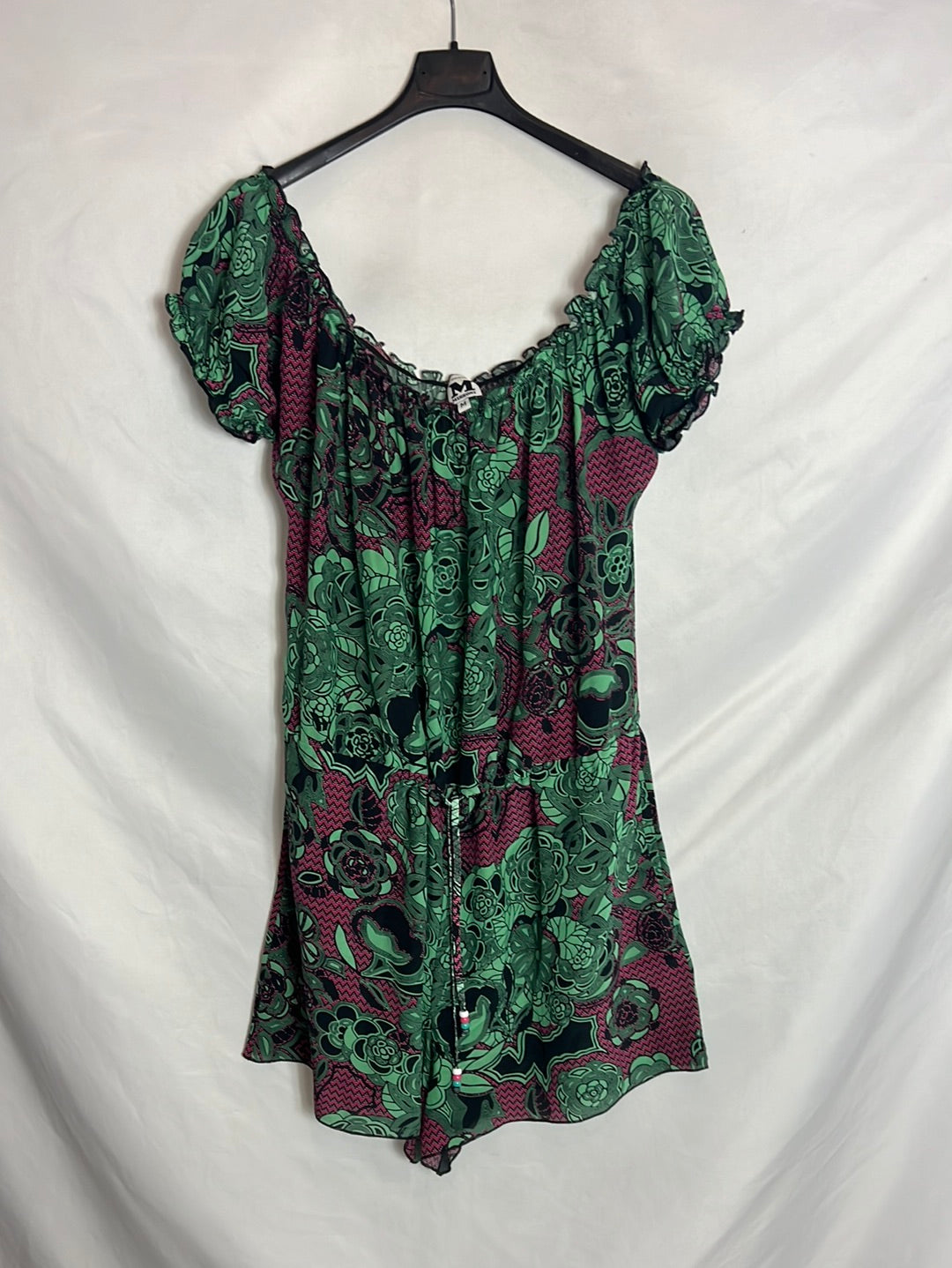 MISSONI. Mono corto seda estampado. T M