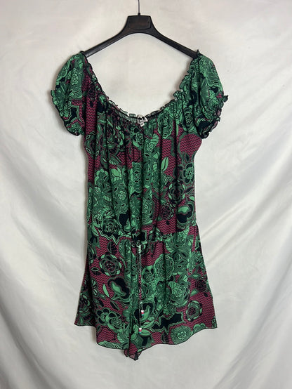 MISSONI. Mono corto seda estampado. T M