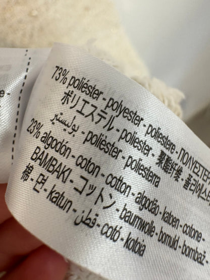 ZARA. Total look tweed perlas