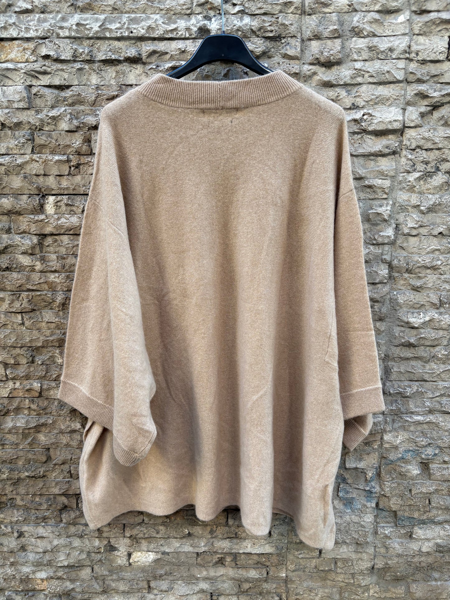 OTHERS. Long knit dress with neckline detail. TS