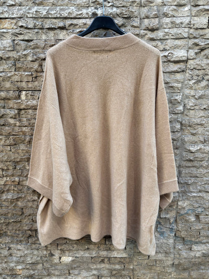 OTHERS. Long knit dress with neckline detail. TS