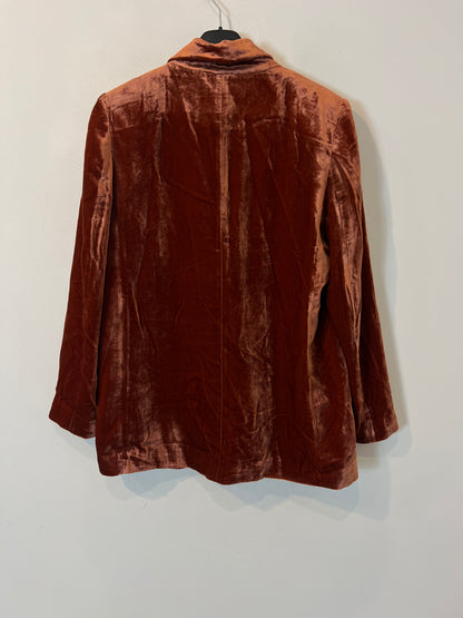 YERSE. Blazer terciopelo caldero