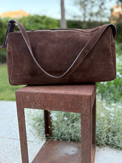 ELLEME. Bolso piel marrón