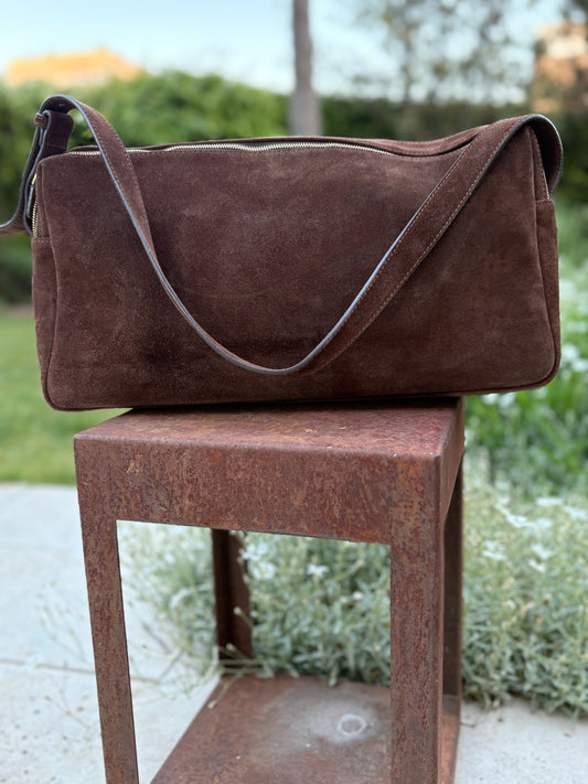 ELLEME. Bolso piel marrón
