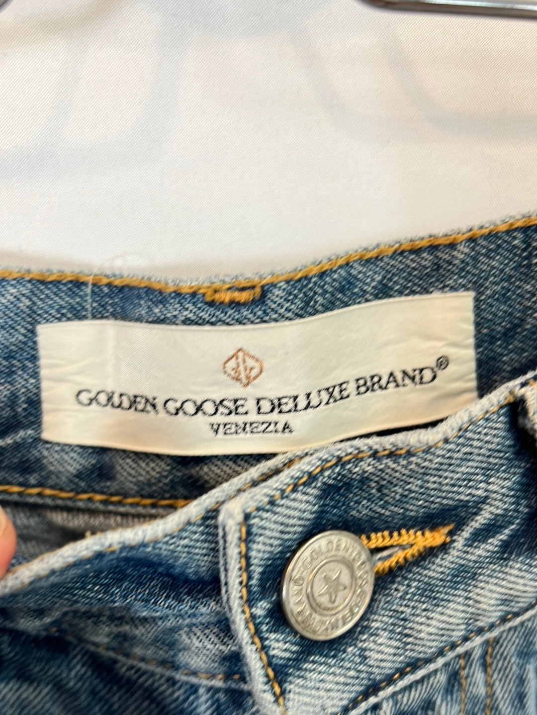 GOLDEN GOOSE. Two-tone denim. T 25 (34)