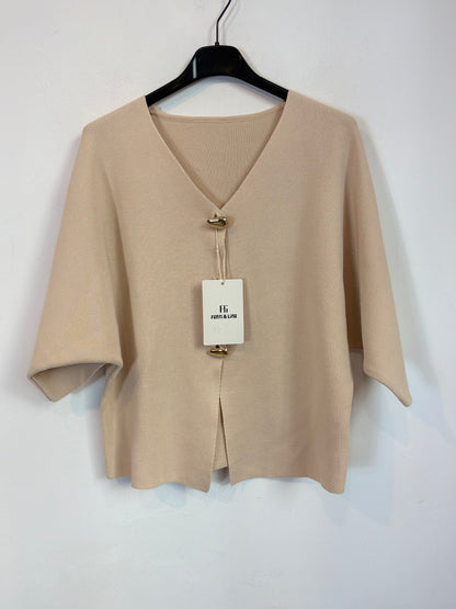 Chaqueta botones dorados