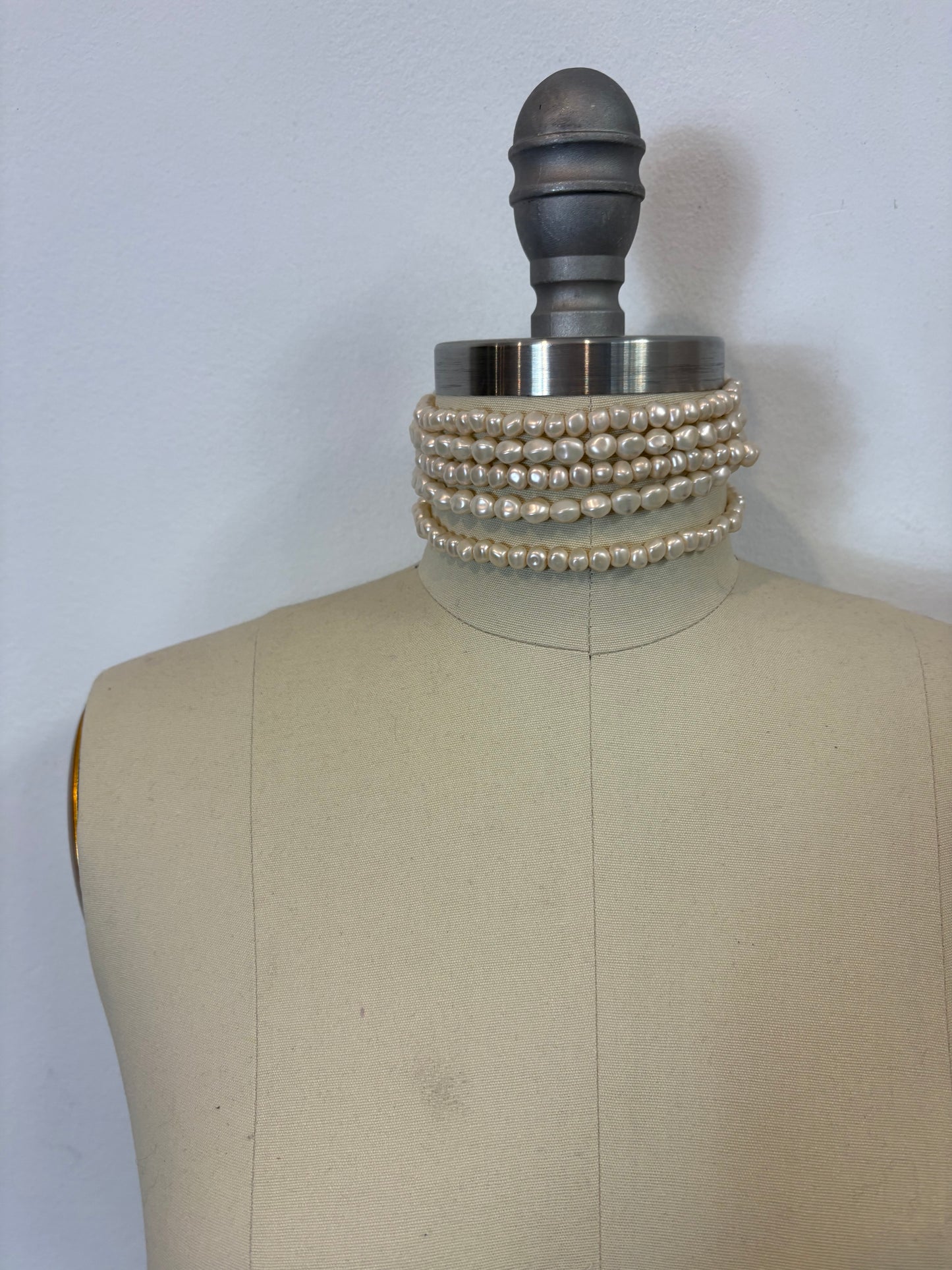 MANGO. Collar perlas