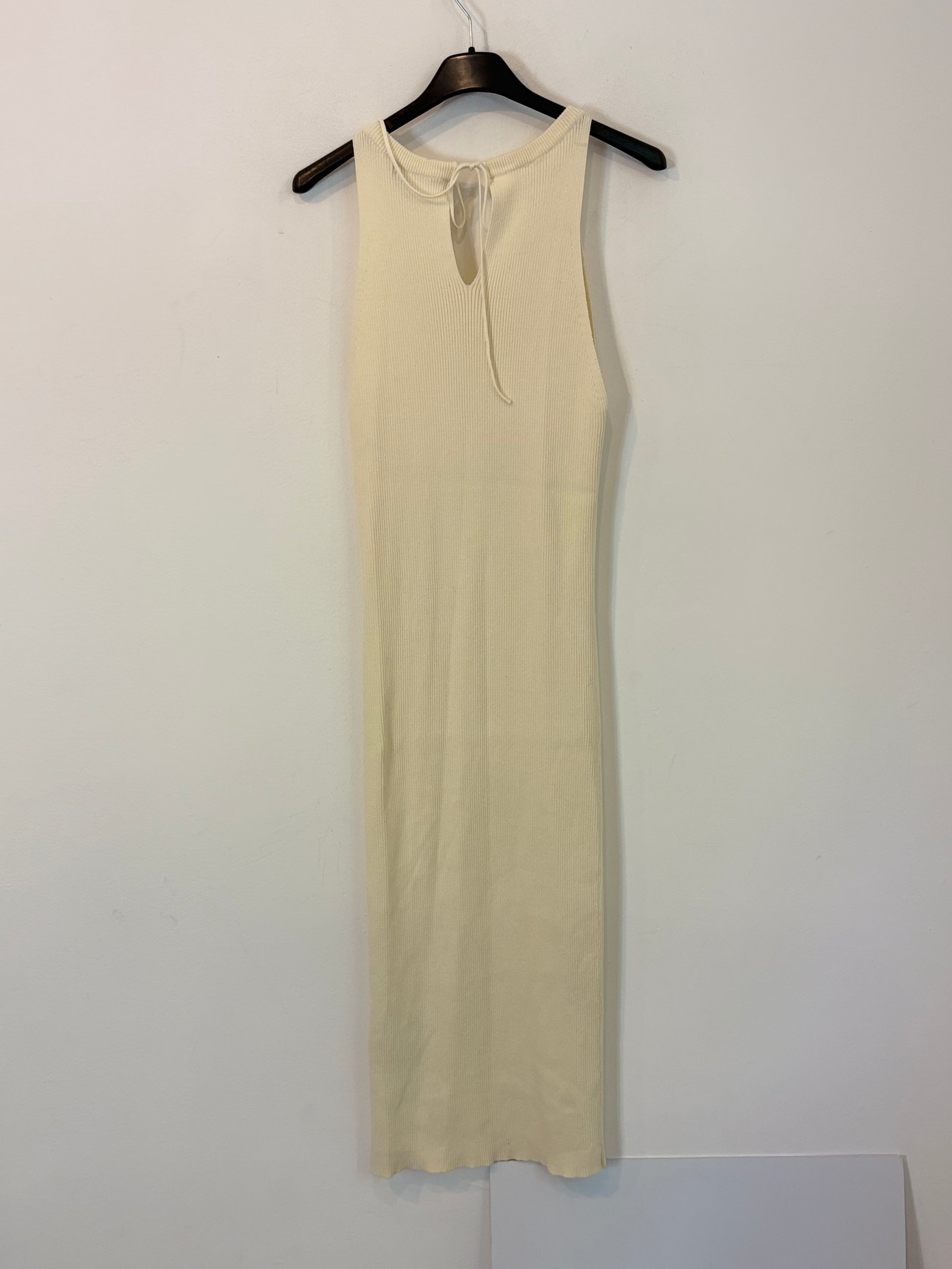 ribbed midi dress zara Zara Hot Pink Ribbed Sleeveless Ribbed Midi Bodycon Dress
