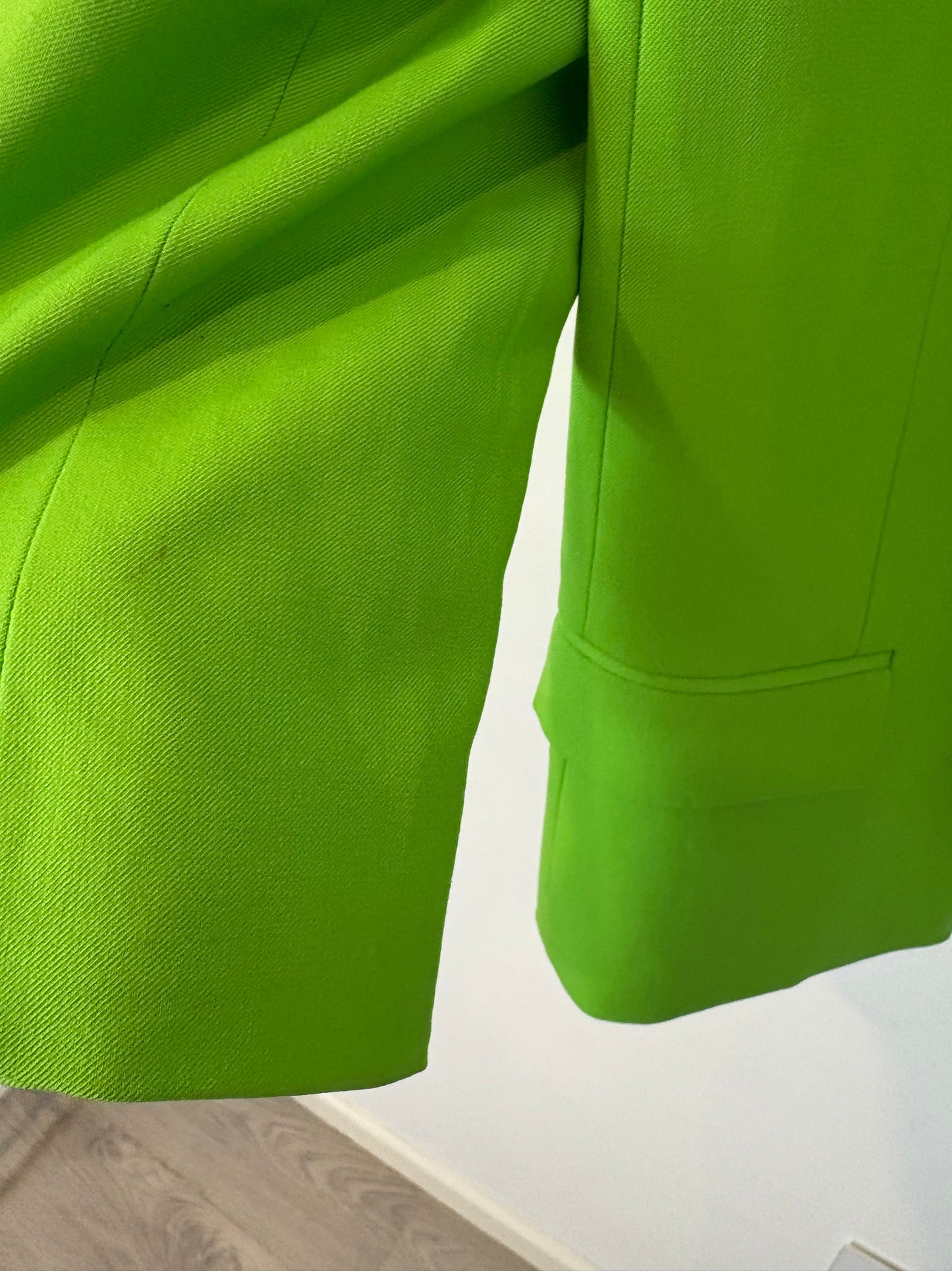 THE ATTICO. Blazer verde hombreras