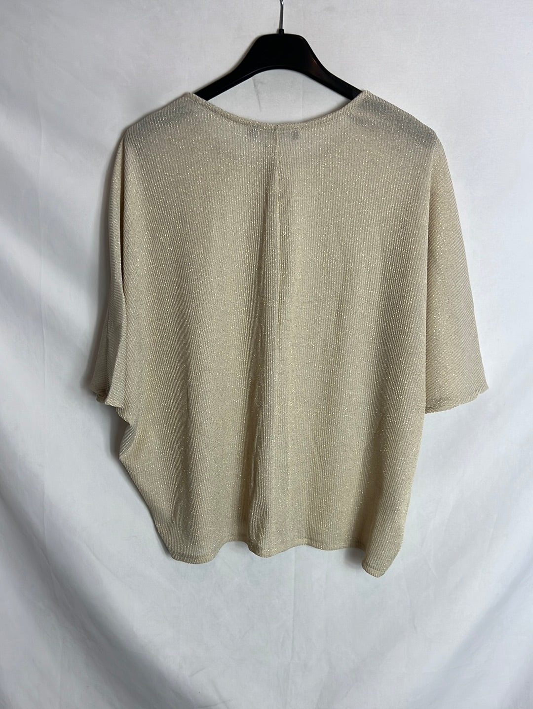 MANGO. Top dorado textura. T S