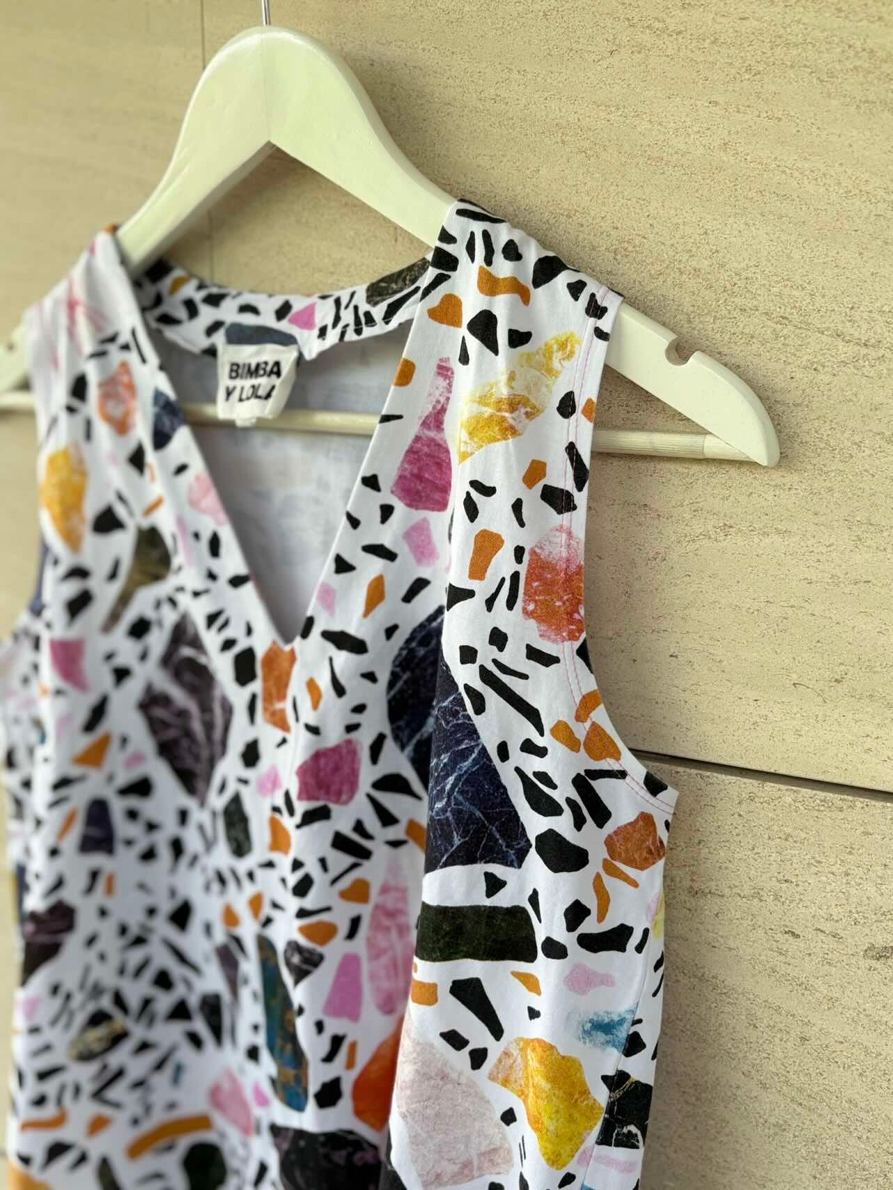 BIMBA Y LOLA. Top algodón colores
