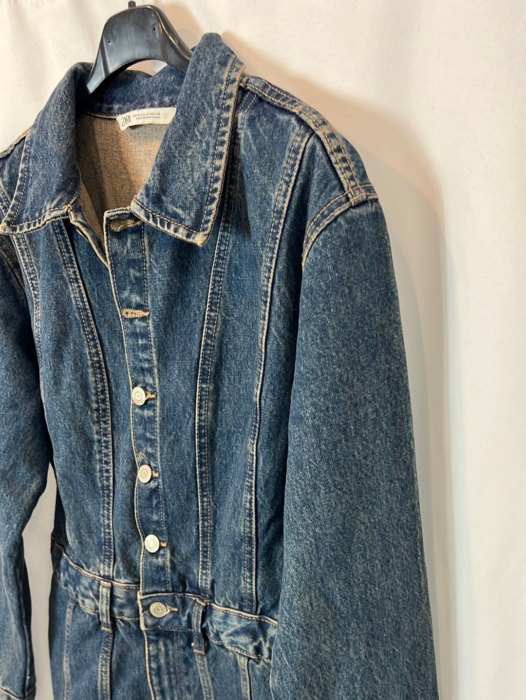 ZARA. Short denim dress Tm Hibuy market ZARA. Short denim dress Tm Hibuy market