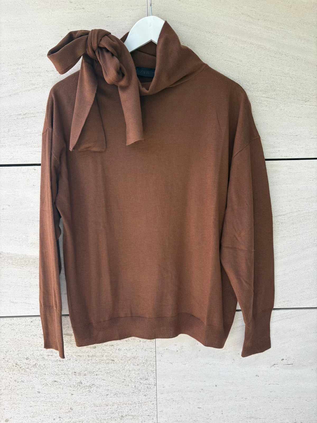 ABSOLUT CASHMERE. Jersey verde cuello extraible cashmere