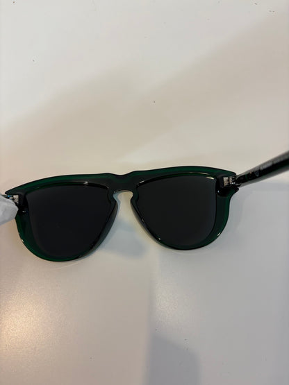 BURBERRY. Green-framed sunglasses