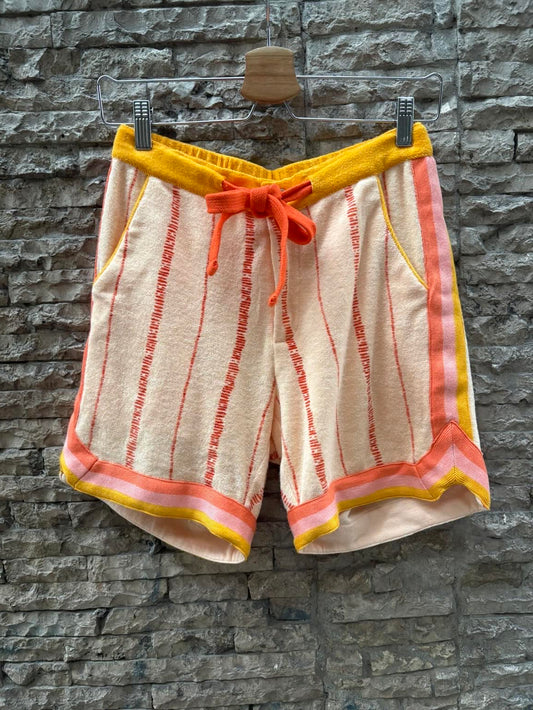 TOMBOLO. Bermuda rizo naranjas