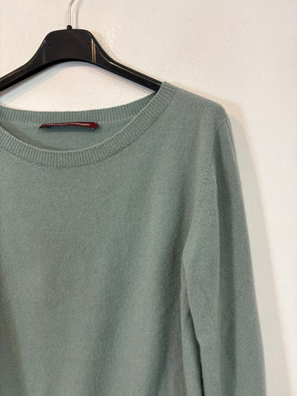 COMPTOIR DES COTONNIERS. Jersey verde agua cashmere