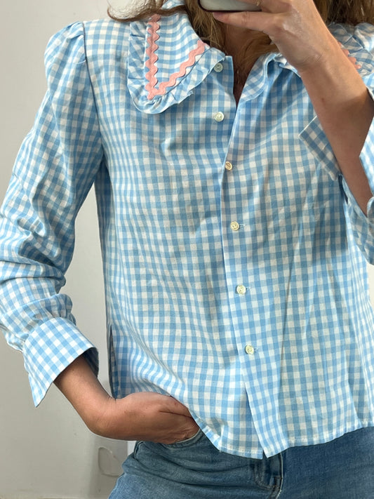 OTRAS. Camisa cuadros vichy TU(S)