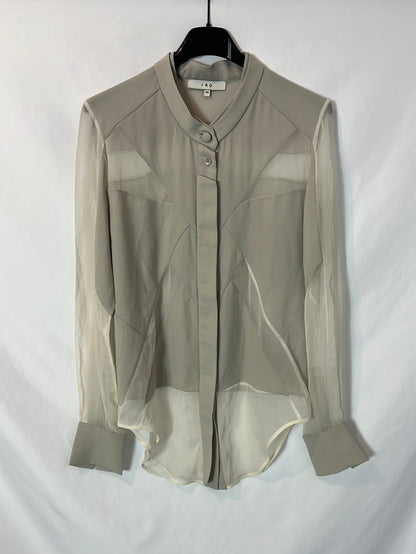IRO. Double-weave blouse. Size 34