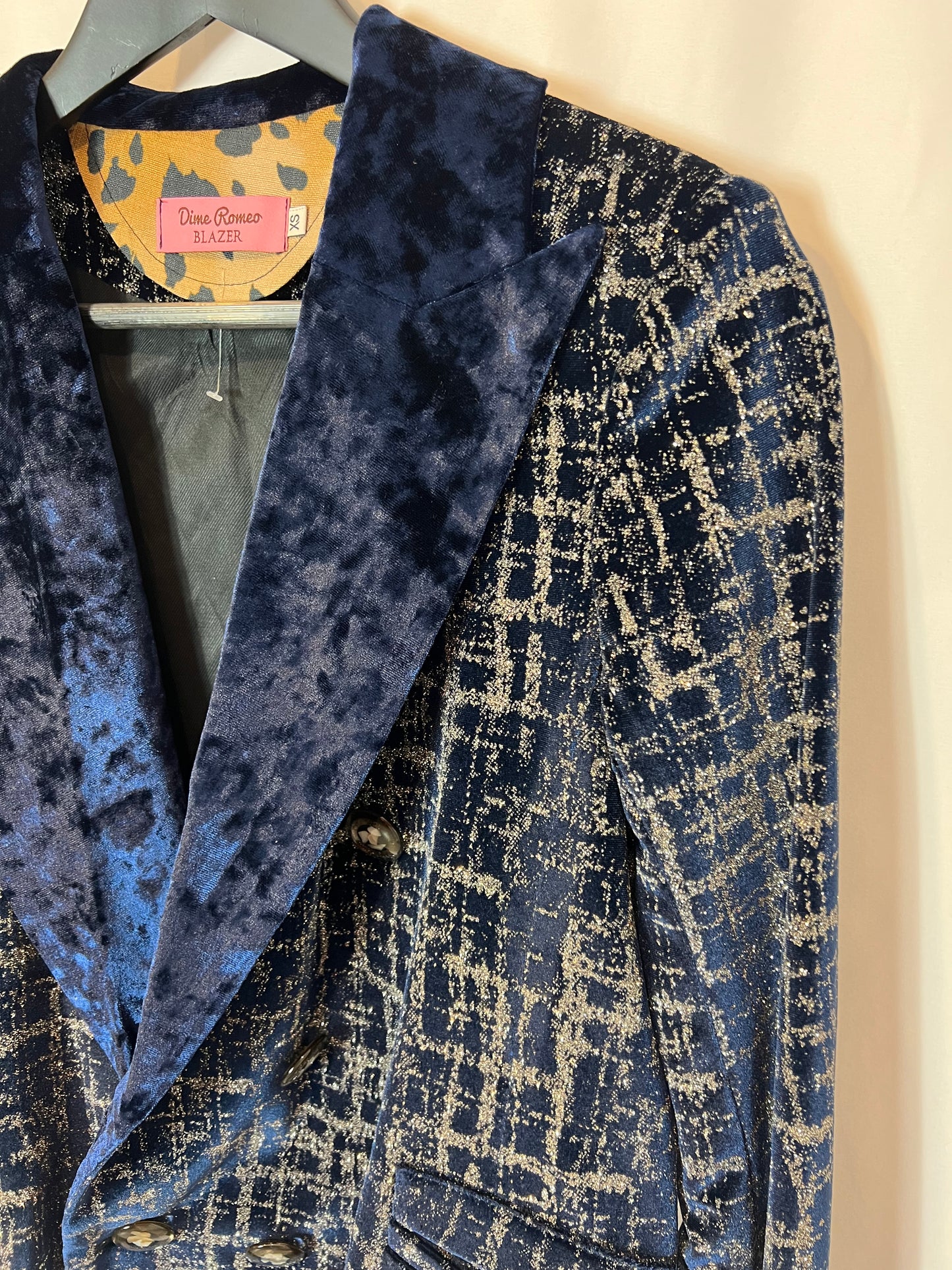 DIME ROMEO. Blazer terciopelo T.xs (s)