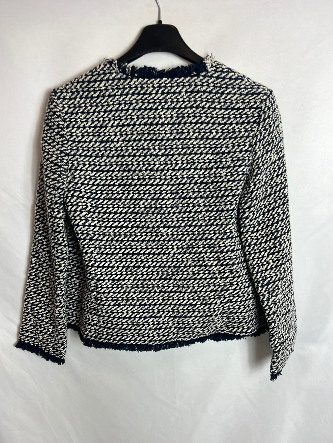 COMPTOIR DES COTONNIERS. Two-tone tweed jacket. T.S.