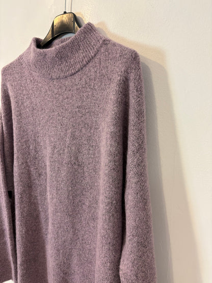 PARFOIS. Jersey malva jaspeado