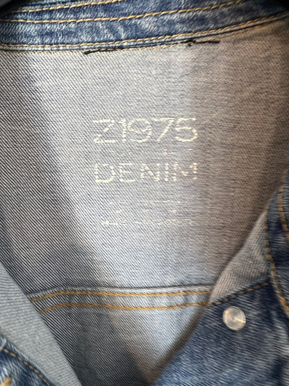 ZARA. Chaqueta denim semi elástica. T M