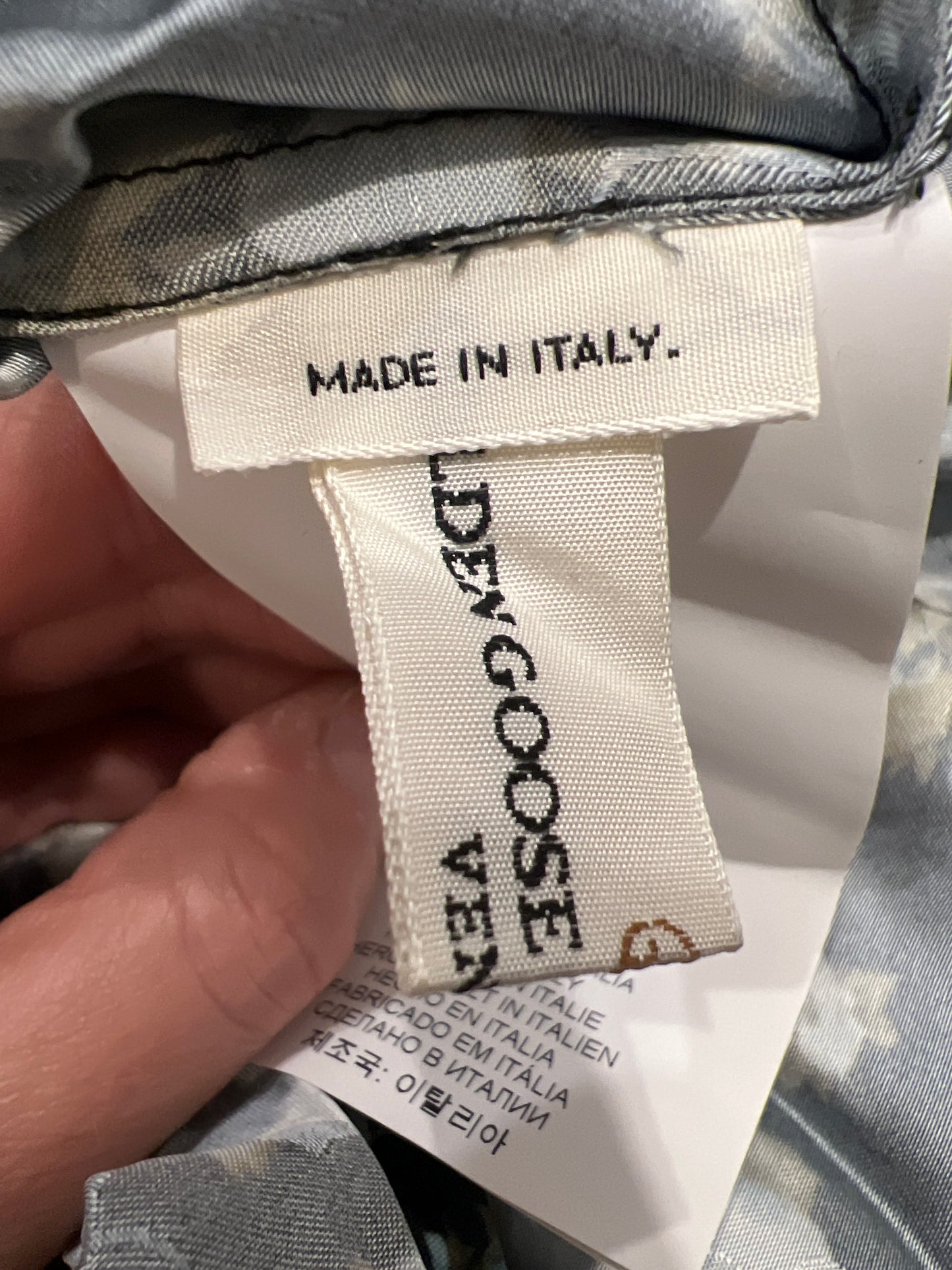 GOLDEN GOOSE. Vestido midi flores T.s