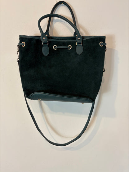 ZARA. Black stretch knit top. TL