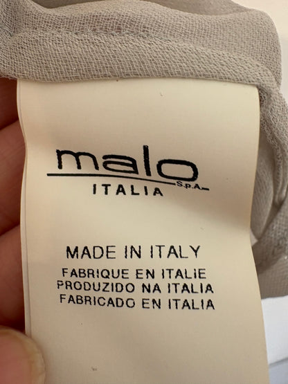 MALO Italia . Blusa semitransparente seda