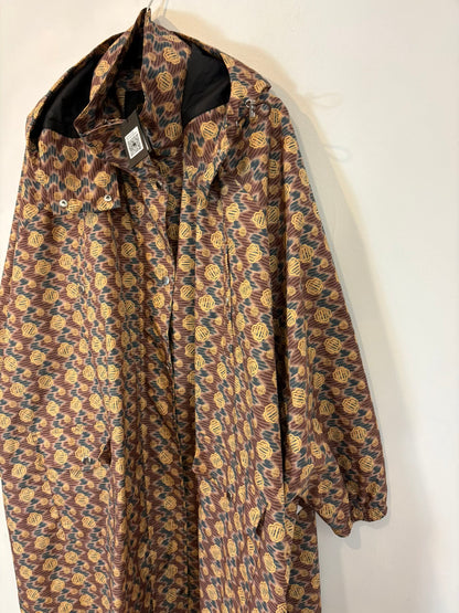 Chubasquero / parka larga estampada capucha