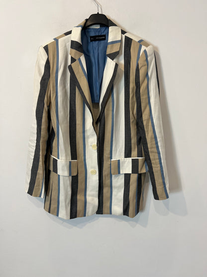 SFERA. Blazer rayas mezcla