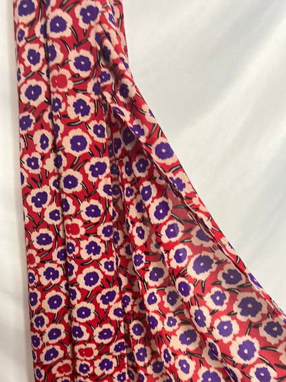 MY PEEPTOES. Opening red midi dress. T.S.