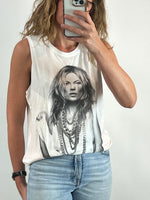 ELEVEN PARIS. Camiseta sin mangas Kate Moss. T L
