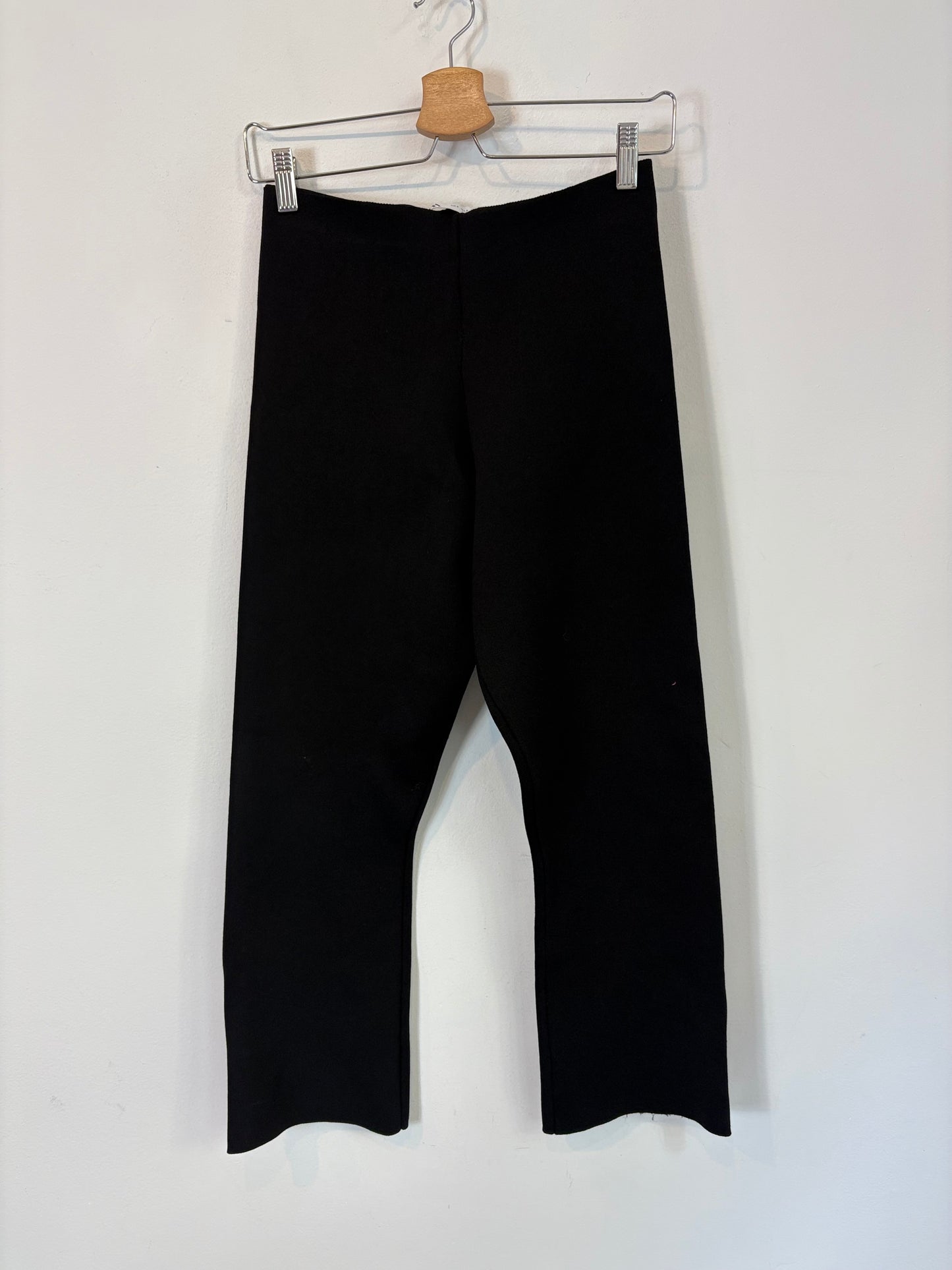 ZARA. Black stretch knit set. TS