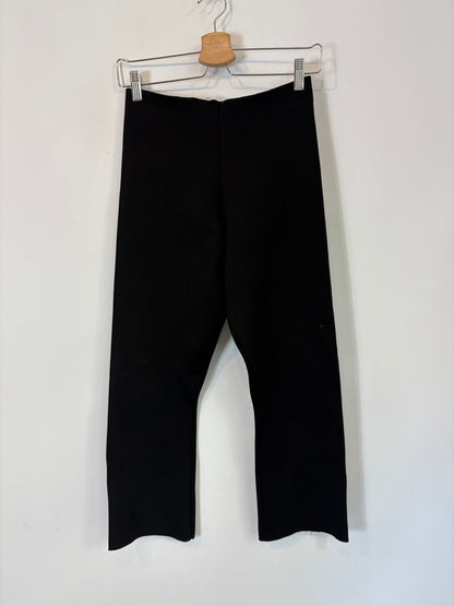 ZARA. Black stretch knit set. TS