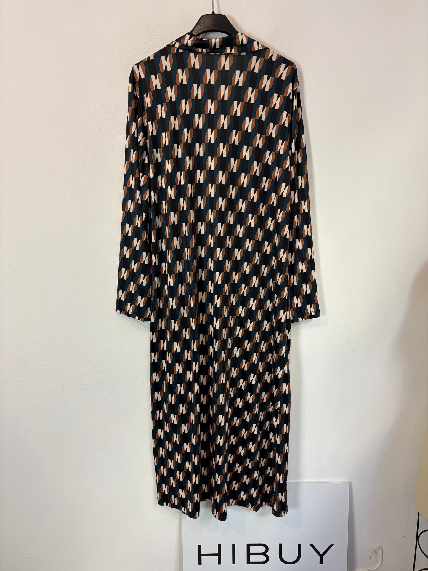 ALGO BONITO. Vestido/ chaqueta larga punto elástico