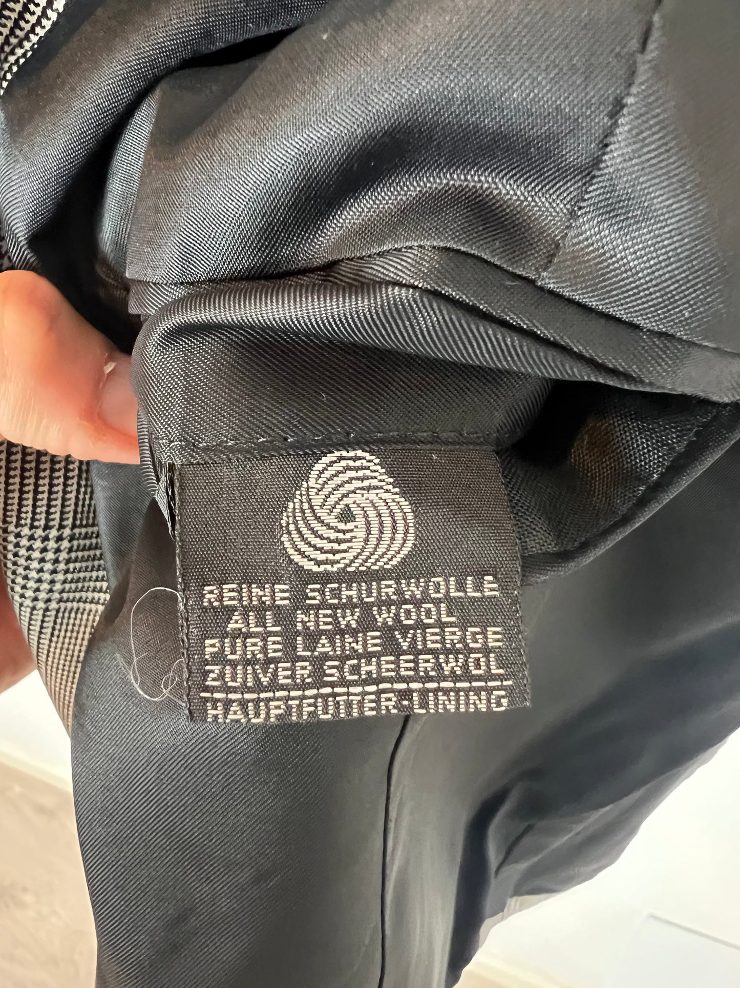 WINDSOR. Blazer lana pata de gallo. T 38