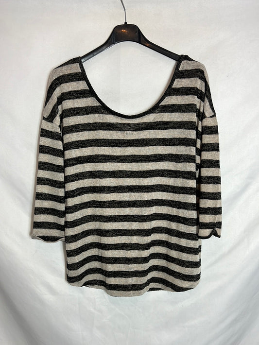 OTRAS. Jersey fino tayas jaspeado. T M