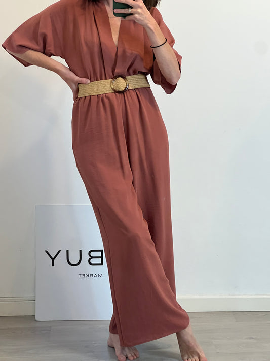 ZARA. Mono largo fluido. T XS