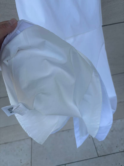 ZARA. Vestido largo  abotonado detalle espalda