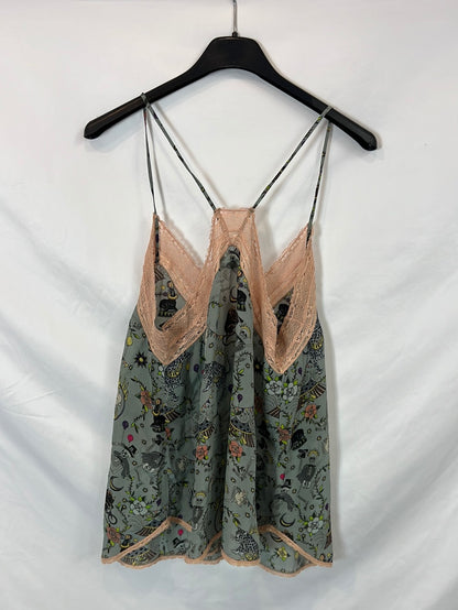 ZADIG&amp;VOLTAIRE. Printed camisole. XS