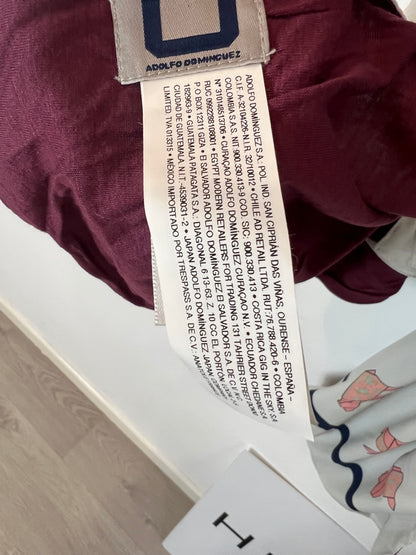 ADOLFO DOMINGUEZ. Fular reversible doble textura