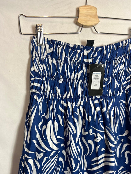 PRIMARK. Blue printed skirt/dress. Size 36