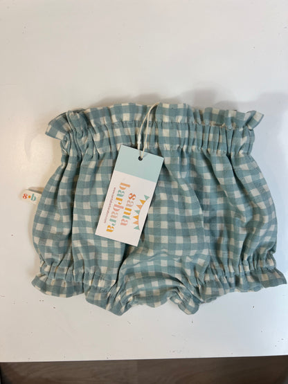 SANTA BÁRBARA BCN. Cubrepañal  cuadros  T.0-3 meses