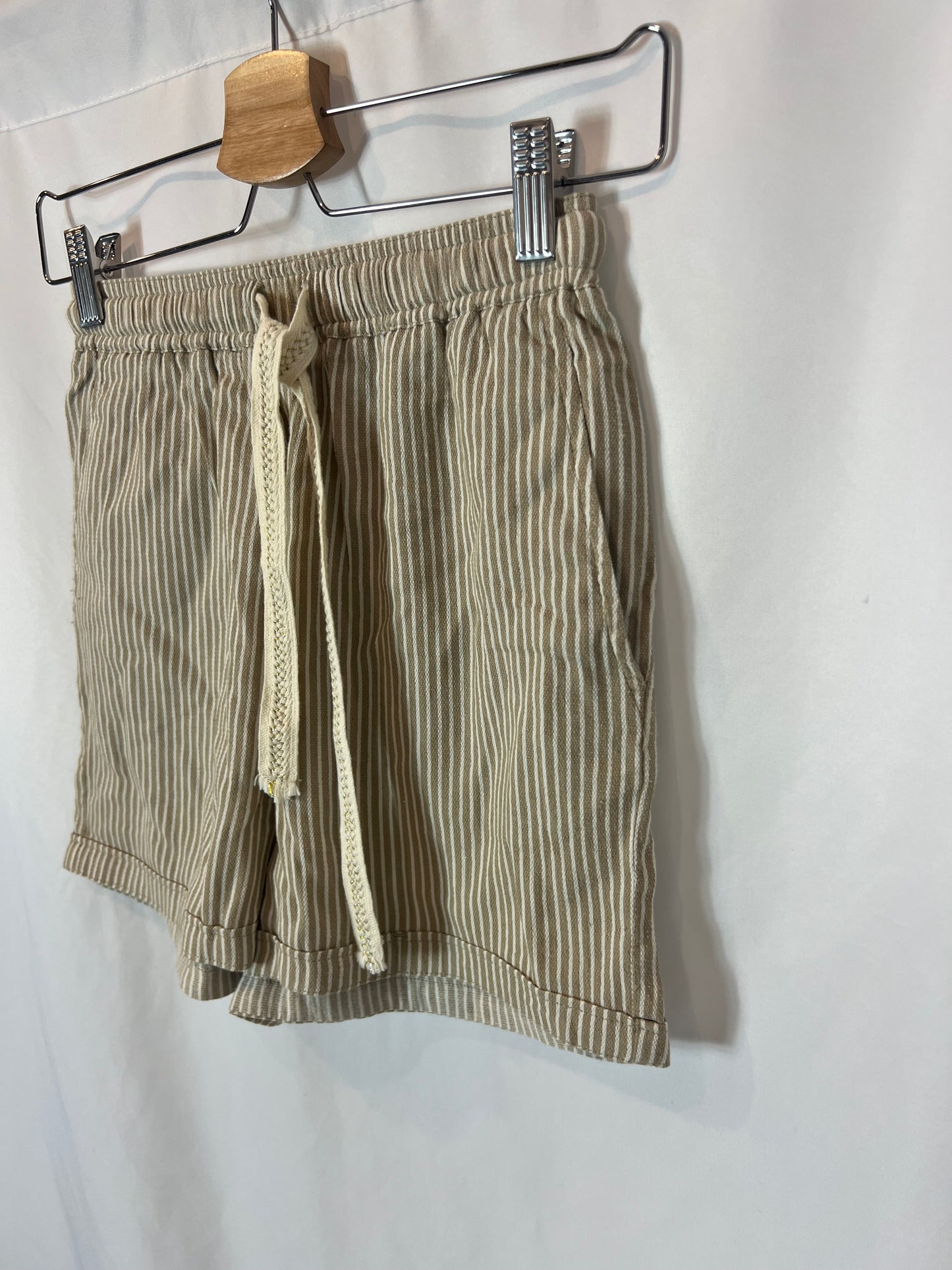 YERSE. Striped shorts T.xs
