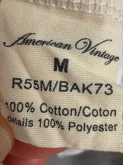 AMERICAN VINTAGE. Camiseta blanca manga larga