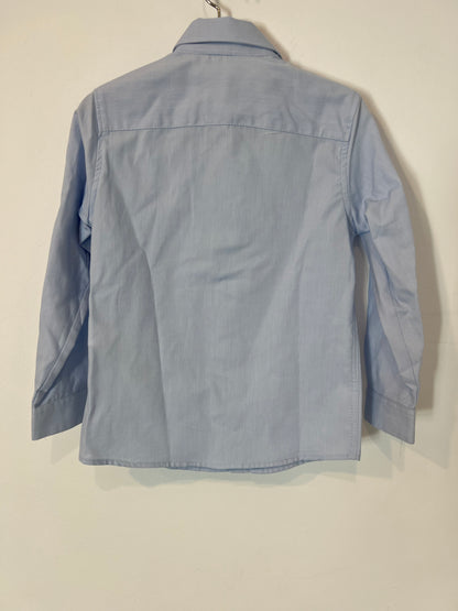 ZARA. Textured blue shirt. Size 6 years