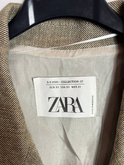 ZARA. Total look verde jaspeado. T XS