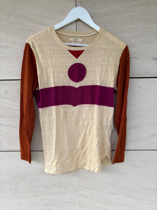 ISABEL MARANT ÉTOILE. Top lino colores