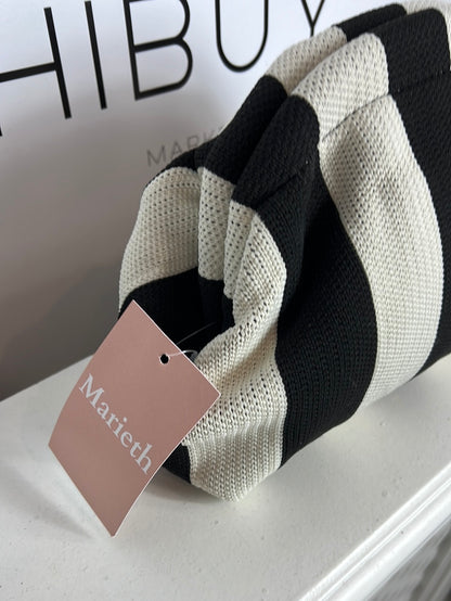 MARIETH. Bolso de mano rayas